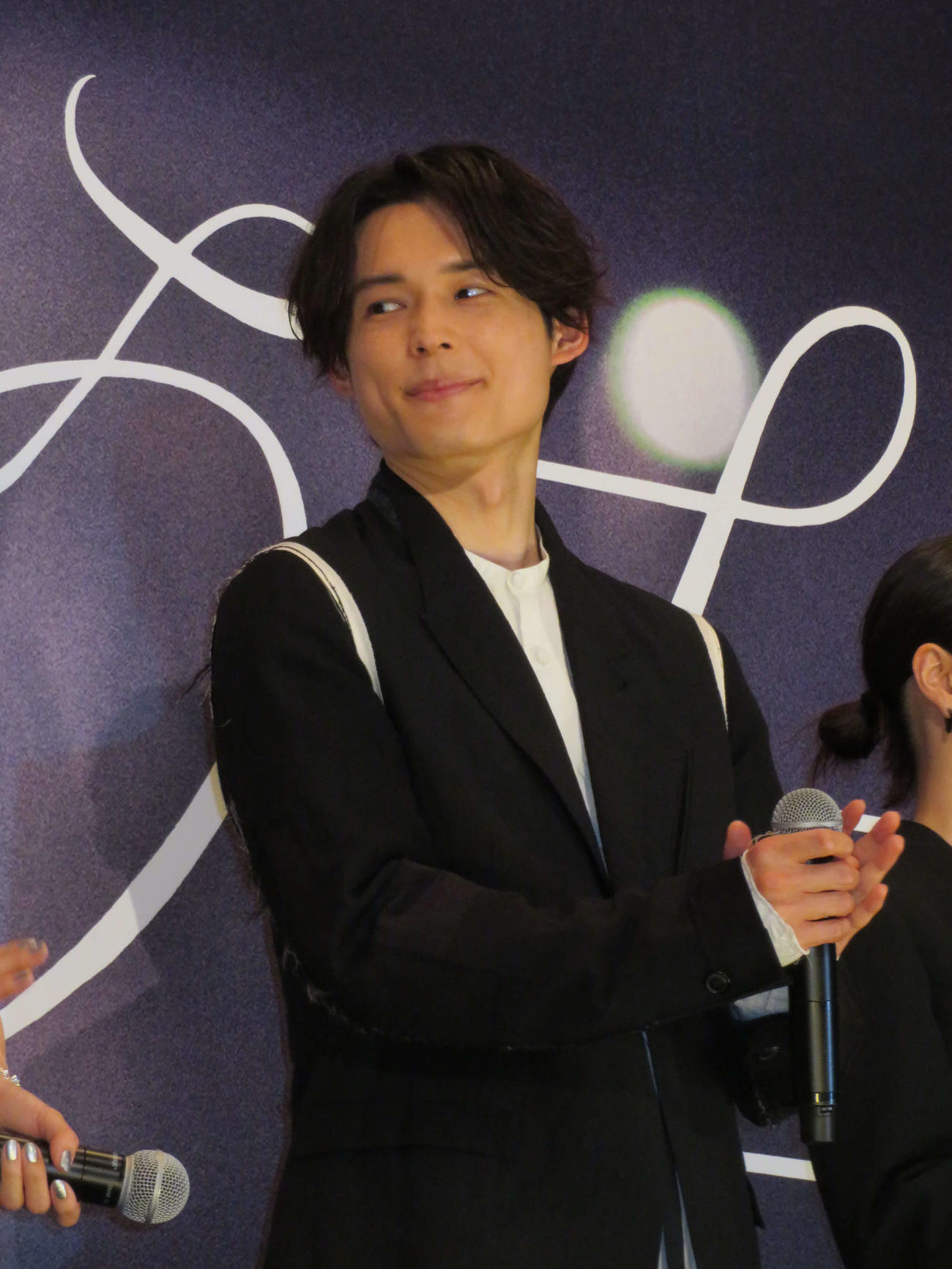 映画「キリエのうた」完成報告イベントに登壇したSixTONES松村北斗（撮影・村上幸将）