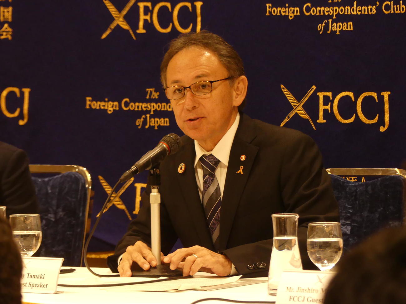 沖縄県の玉城デニー知事（2019年3月1日撮影）