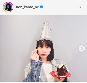 のんのインスタグラムから