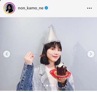 のんのインスタグラムから