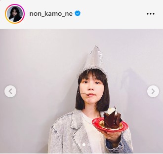 のんのインスタグラムから