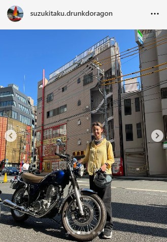 ドランクドラゴン鈴木拓のインスタグラムから