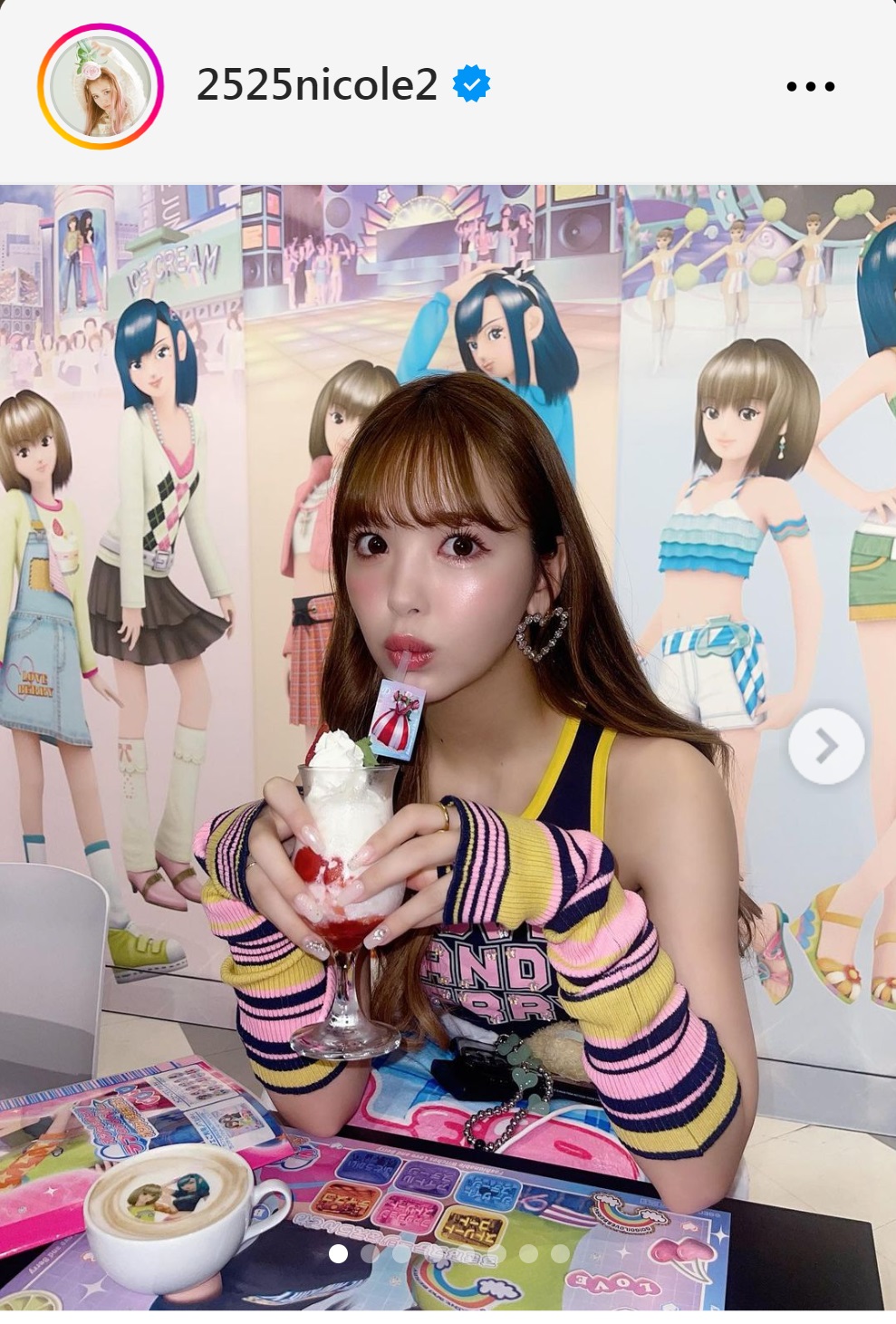 藤田ニコルのインスタグラムから