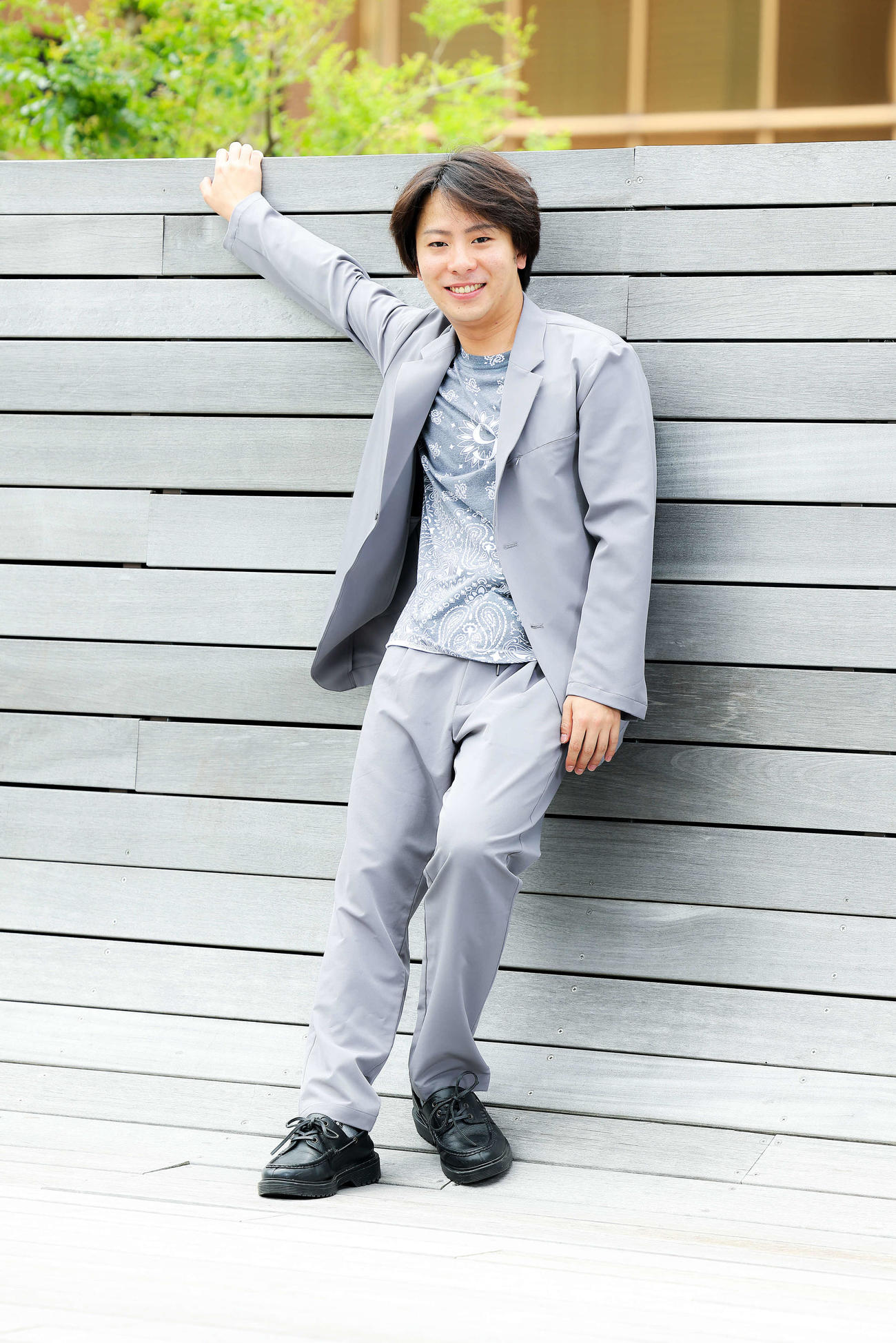 「くるみ割り人形外伝」で初の現代劇に挑戦する中村鶴松（撮影・河田真司）