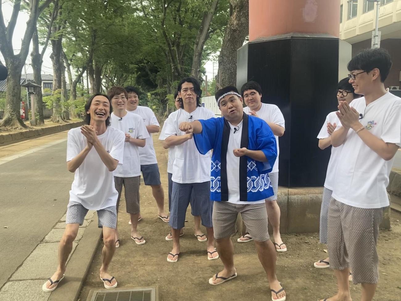 「大宮セブン祭り」を前に意気込むメンバー(C)テレ玉