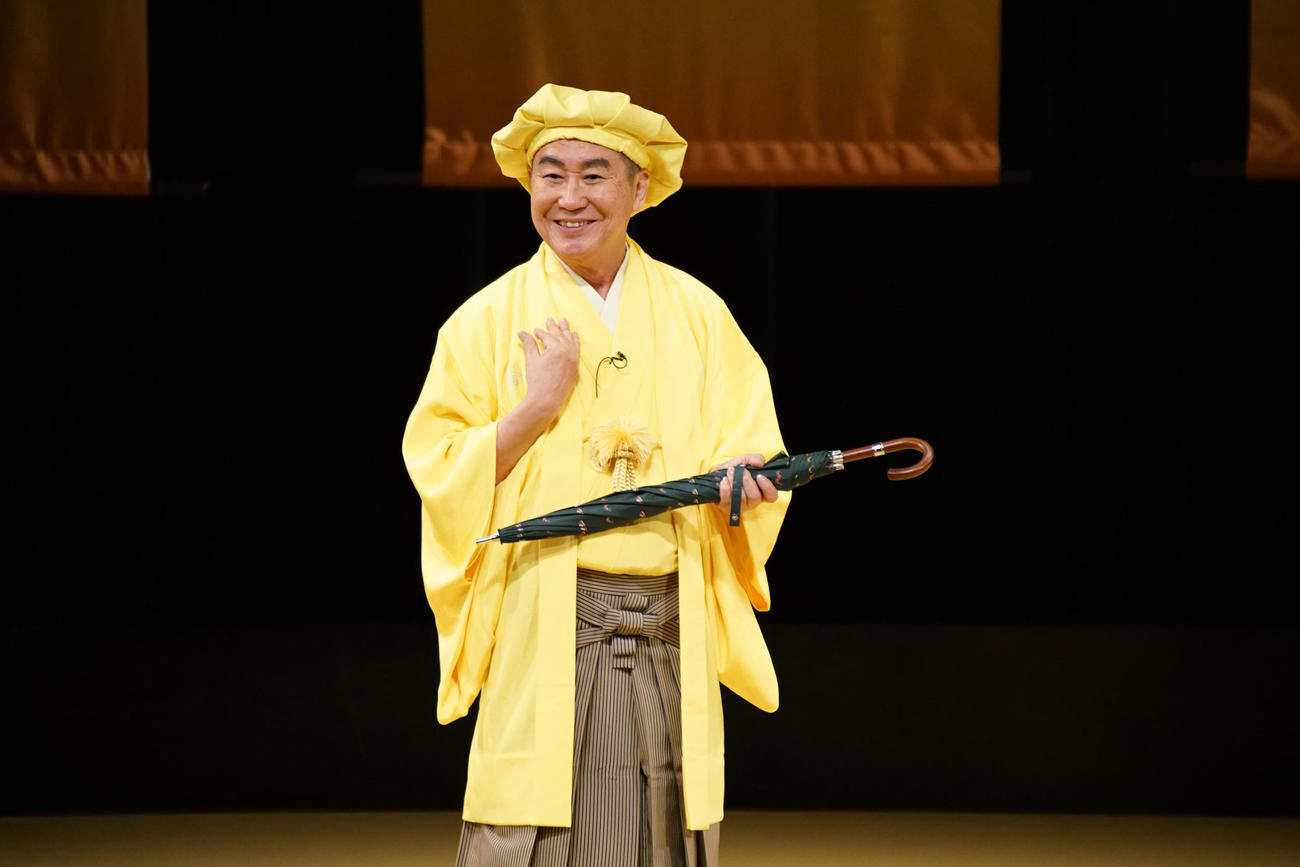 傘寿記念落語会をなんばグランド花月で行った桂文枝