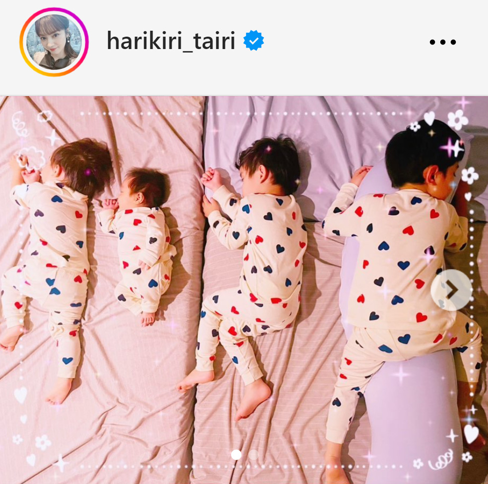 平愛梨のインスタグラムから