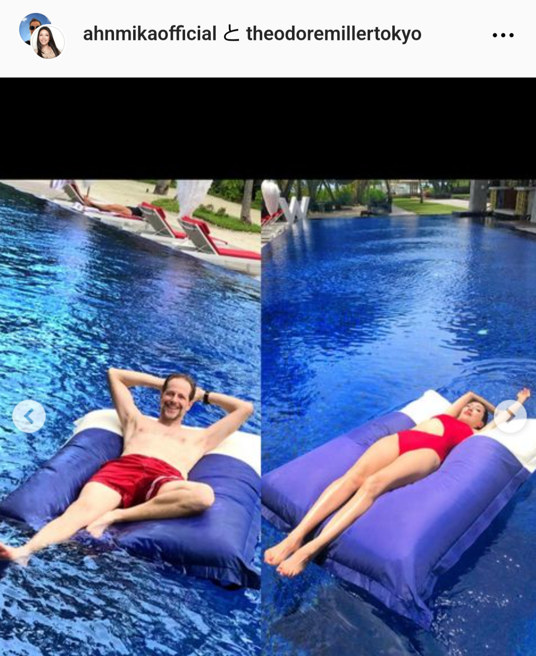 アンミカのインスタグラムから