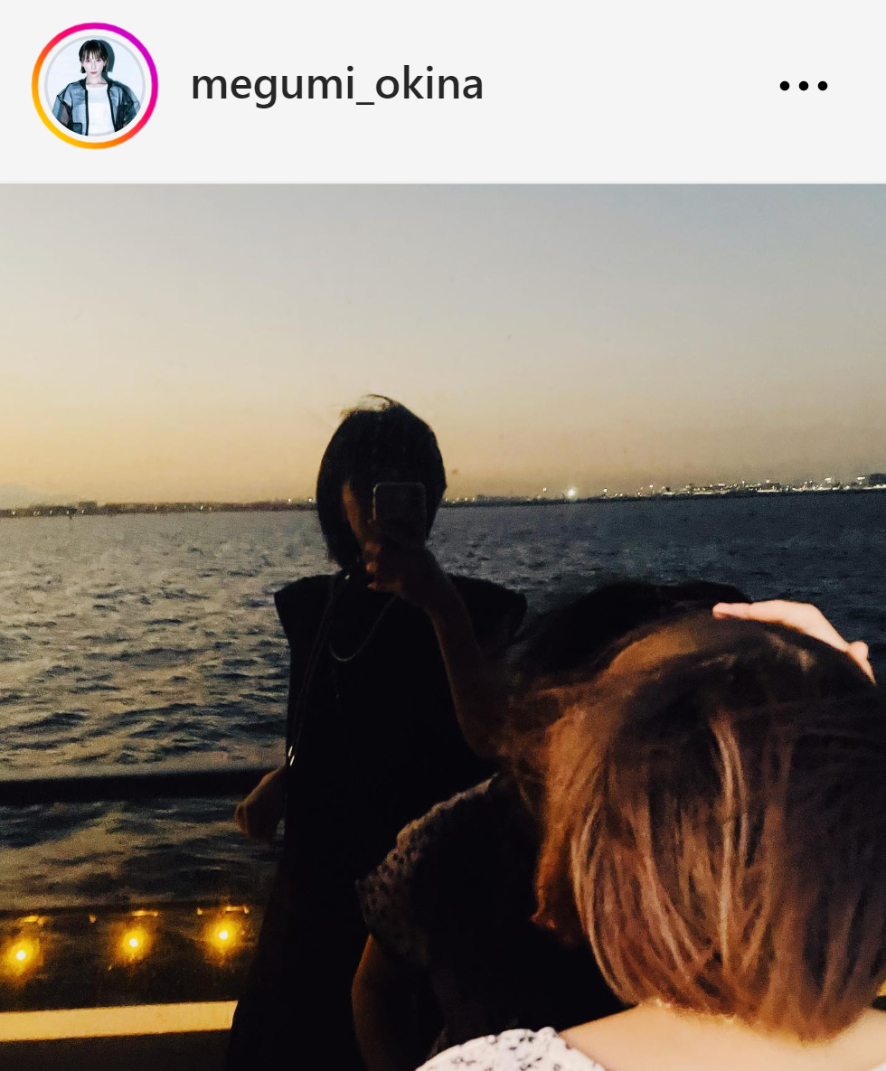 奥菜恵のインスタグラムから