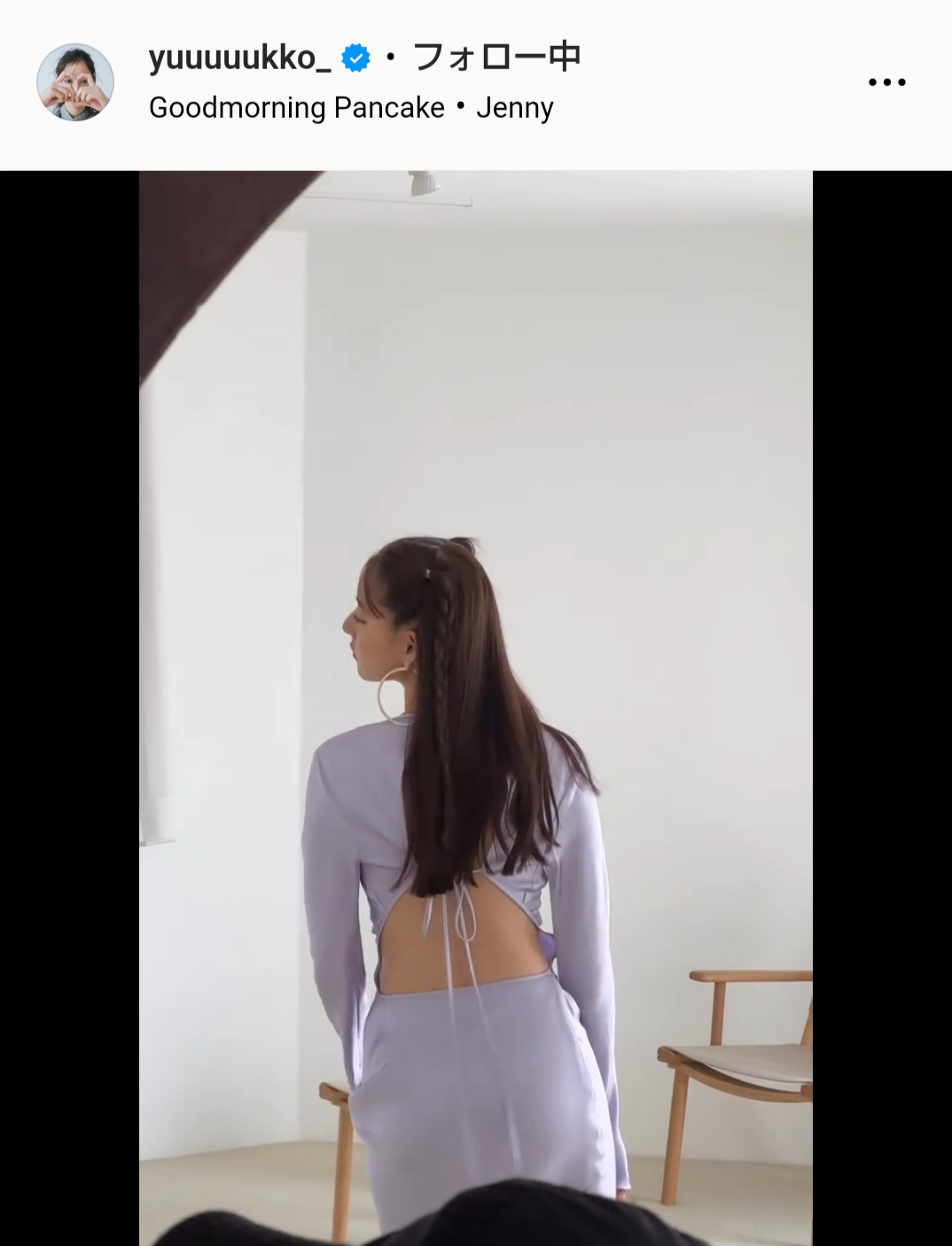 新木優子のインスタグラムから
