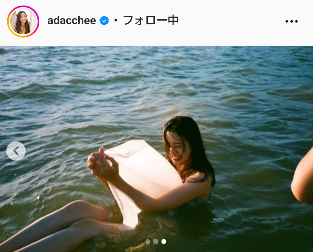 足立梨花のインスタグラムから