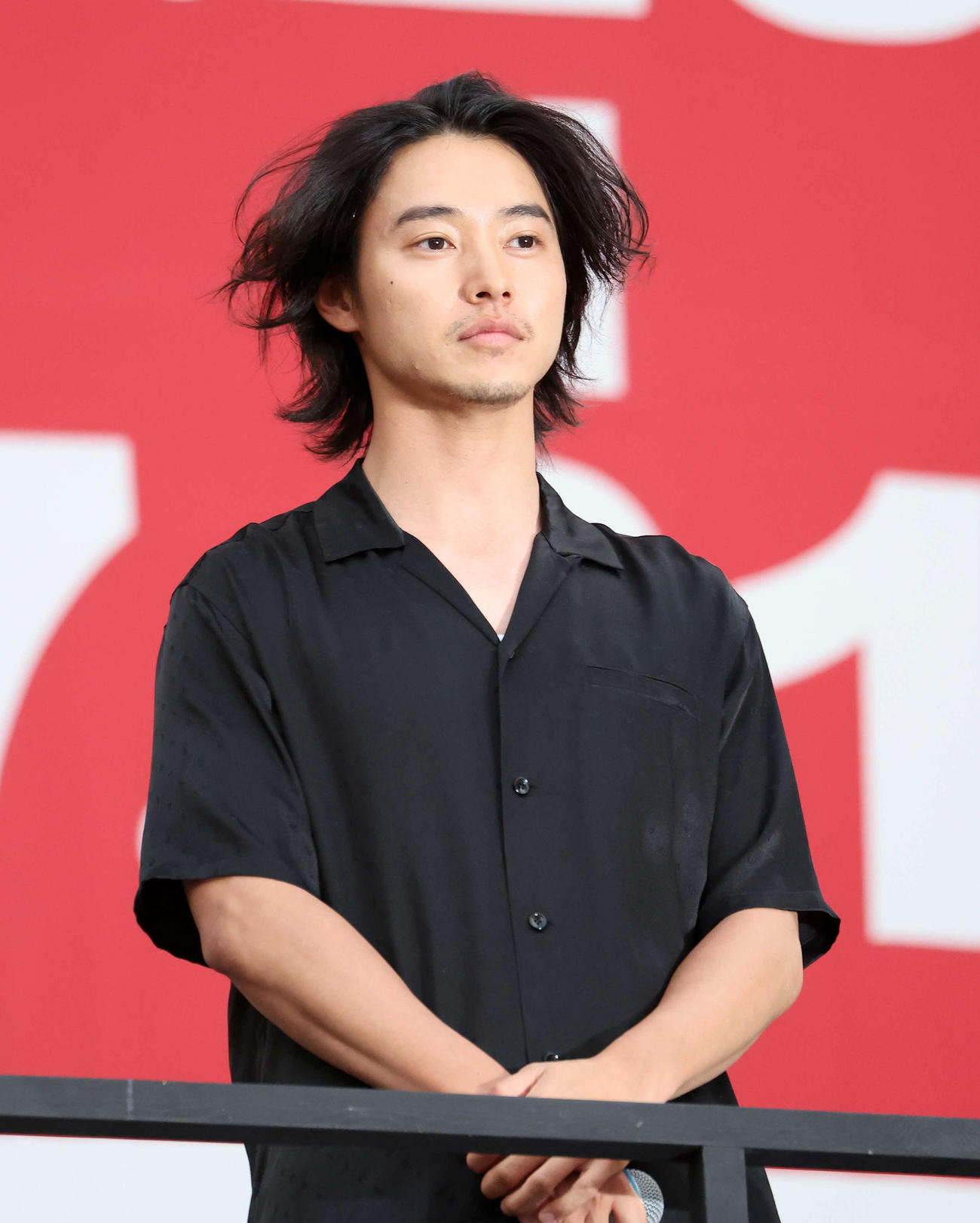 「キングダム　運命の炎」公開直前サプライズイベントに登壇した山崎賢人（撮影・鈴木正人）