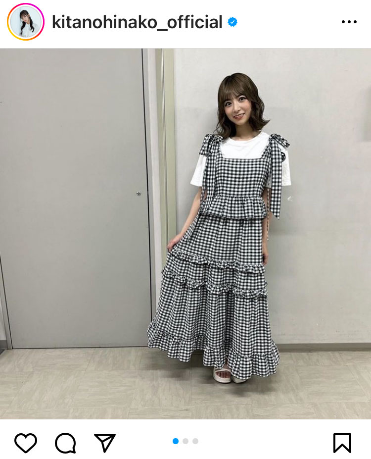 北野日奈子のインスタグラムから