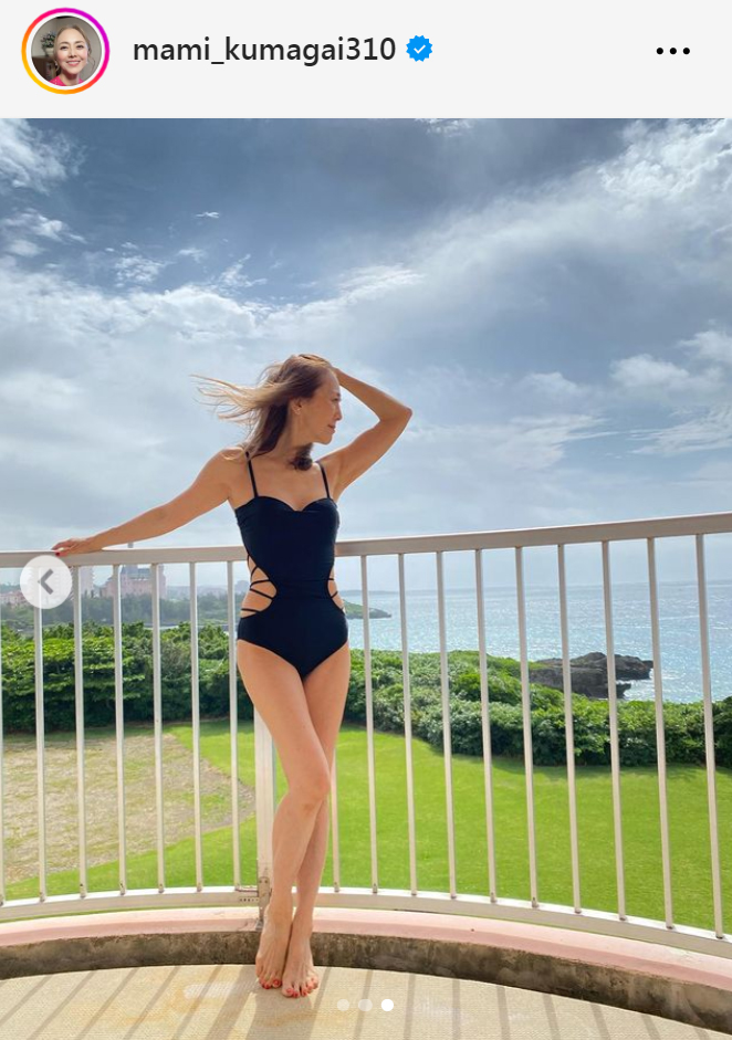 熊谷真実のインスタグラムから
