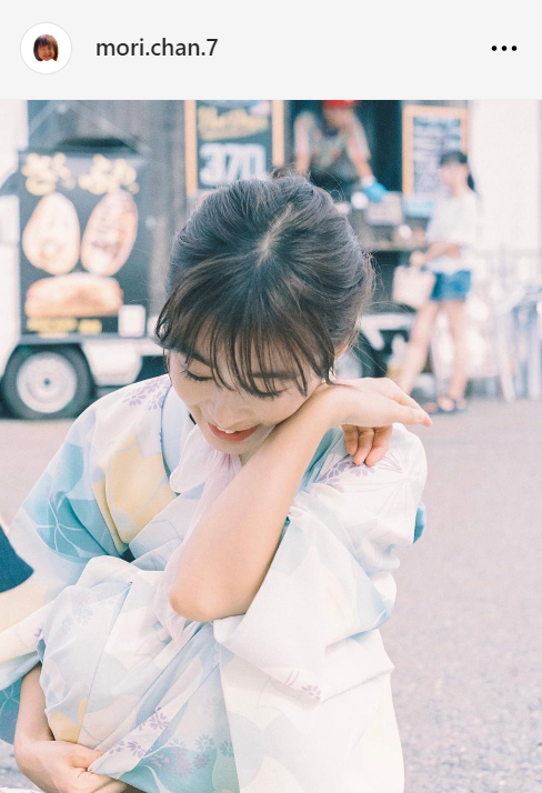 森七菜のインスタグラムから