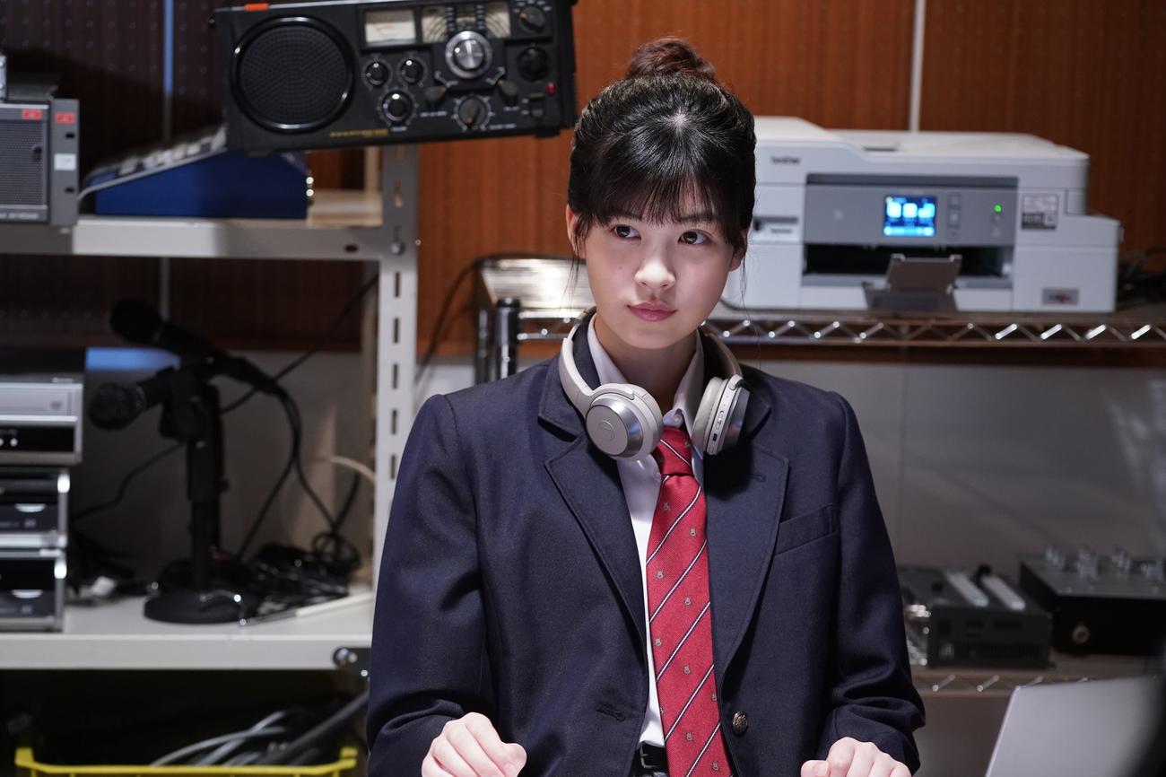 「僕たちの校内放送」に出演する中田青渚（C）フジテレビ