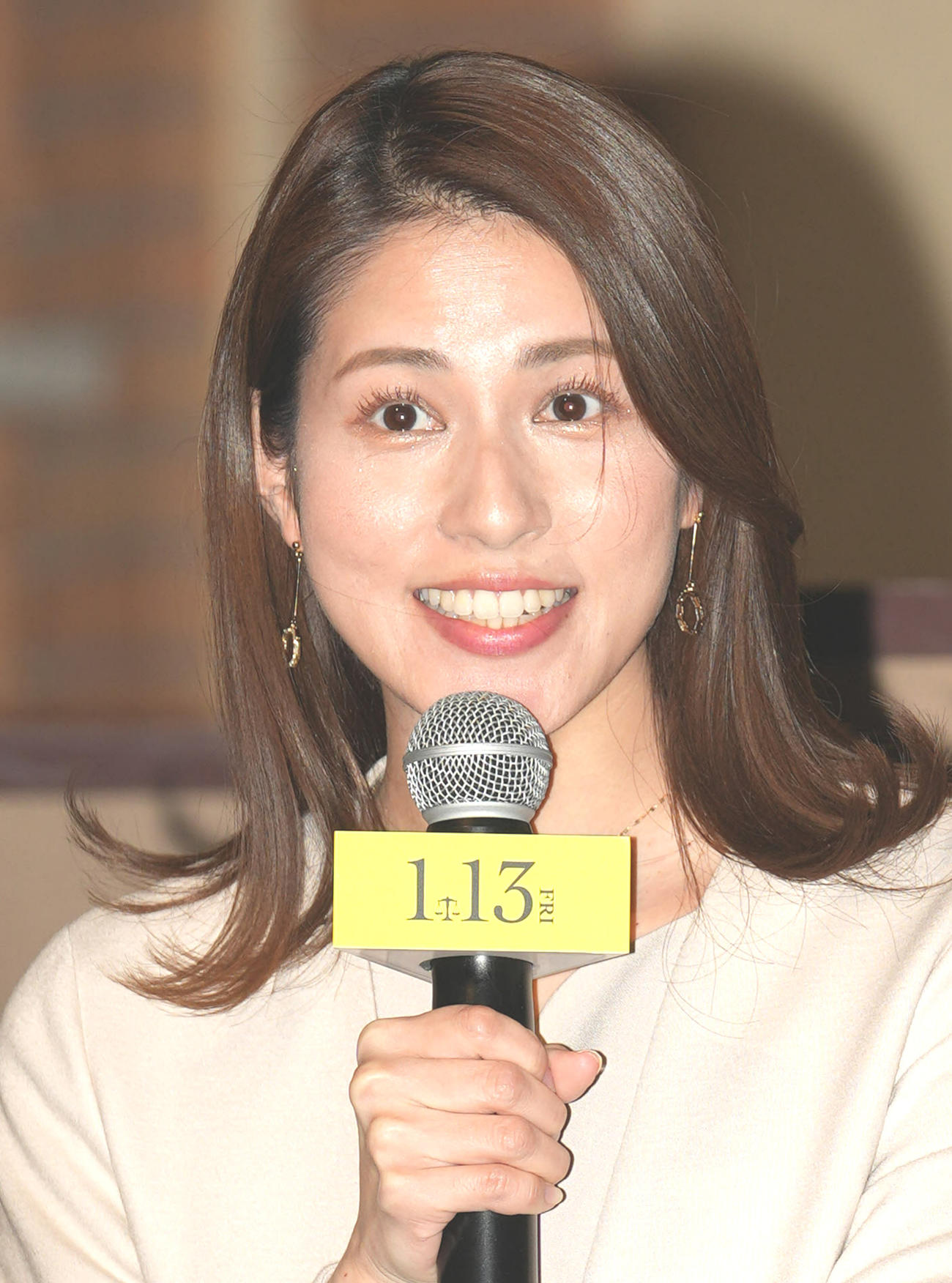 フジテレビ永島優美アナウンサー（2022年12月撮影）
