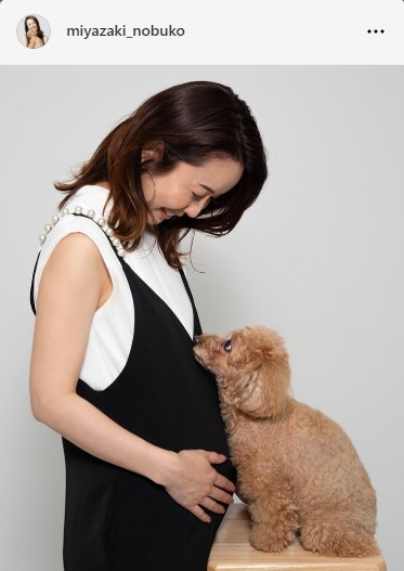 宮崎宣子アナウンサーのインスタグラムから