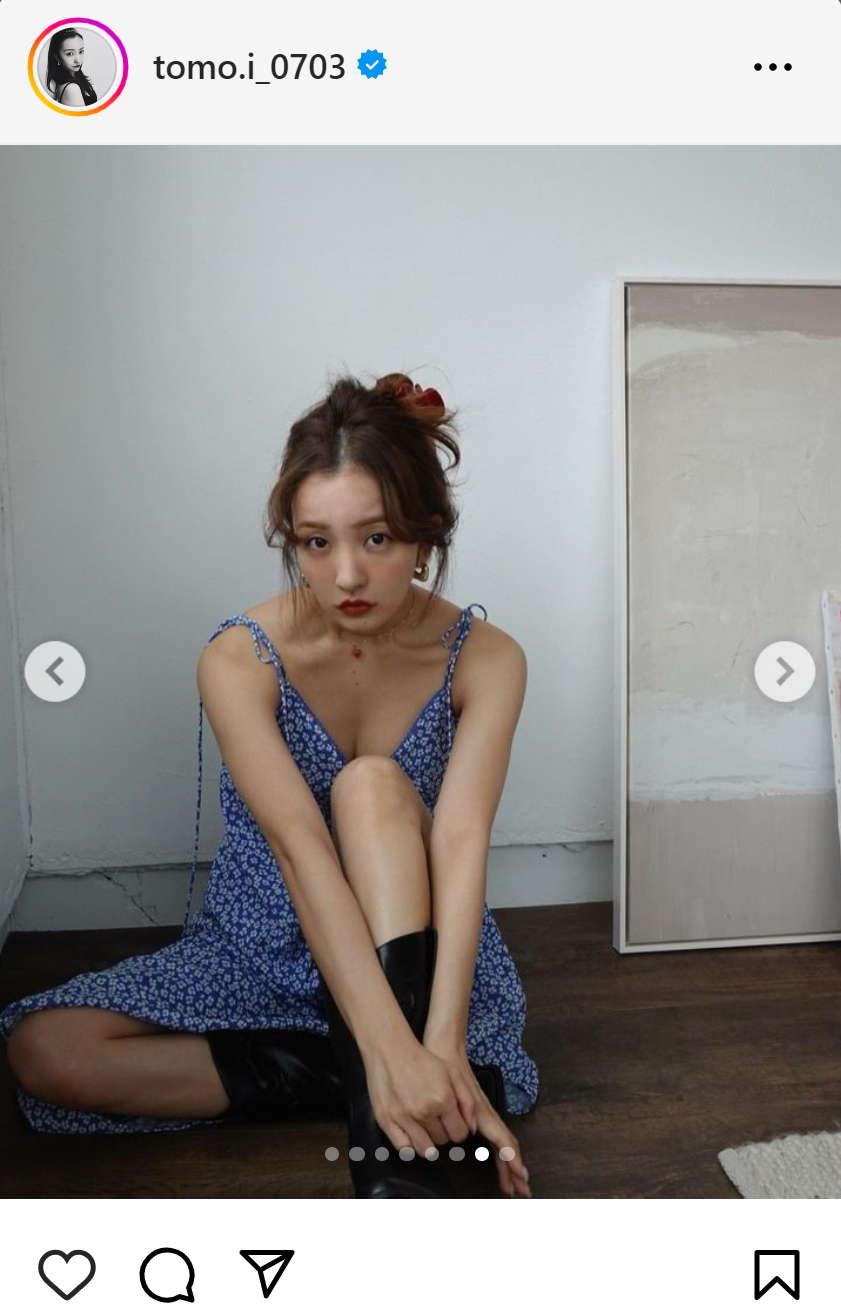 板野友美のインスタグラムから