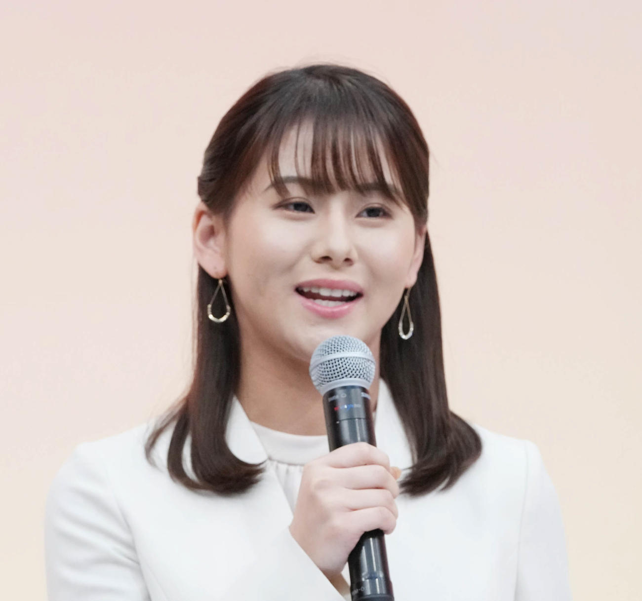 テレビ東京の藤井由依アナ（2023年1月撮影）