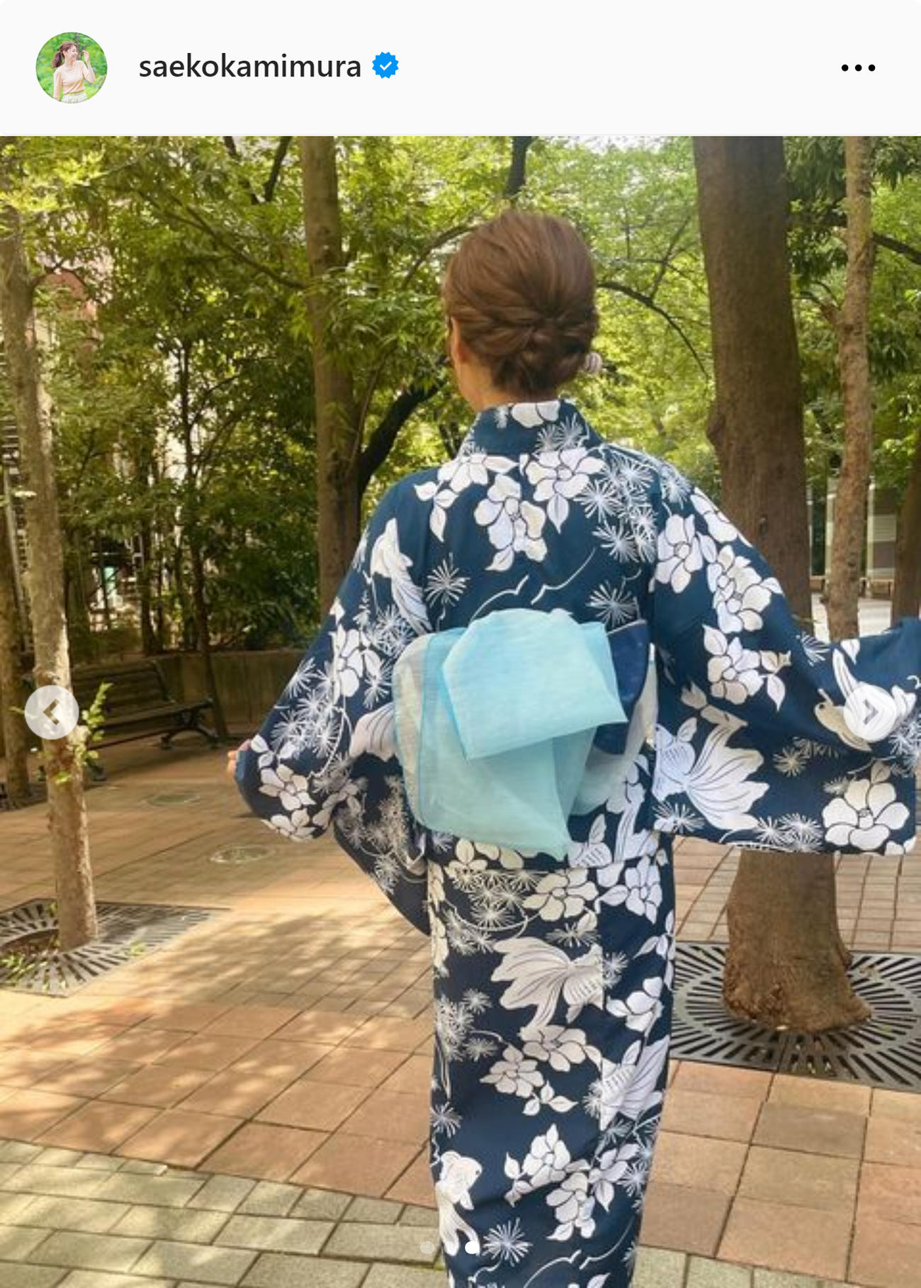 TBS上村彩子アナのインスタグラムから