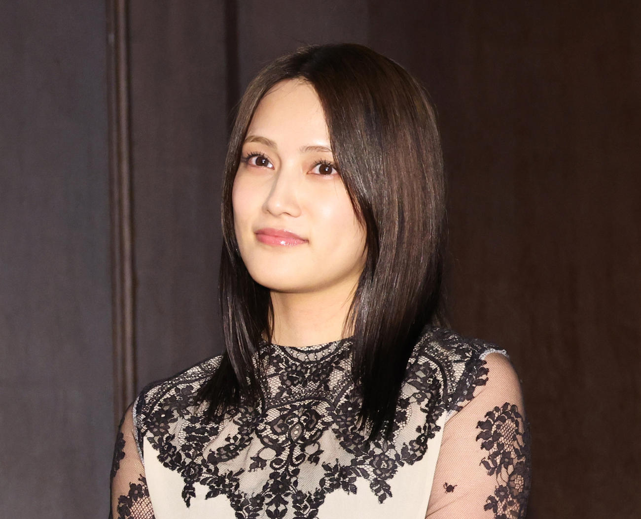 舞台「呪縛の家」記者発表会を行った入山杏奈（撮影・中島郁夫）