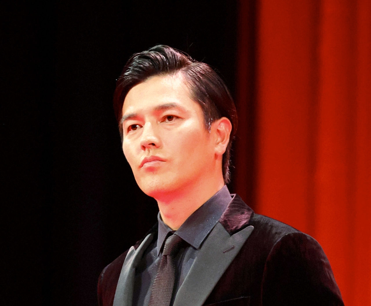朝ドラ「らんまん」で田邊教授を演じる要潤（2023年7月撮影）