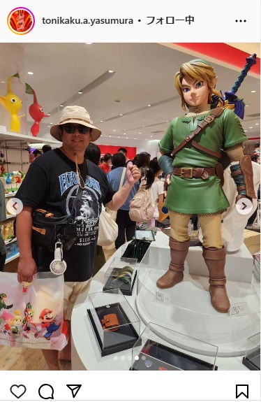 とにかく明るい安村のインスタグラムから
