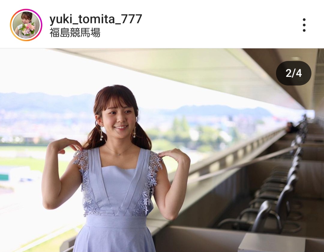 冨田有紀のインスタグラムから
