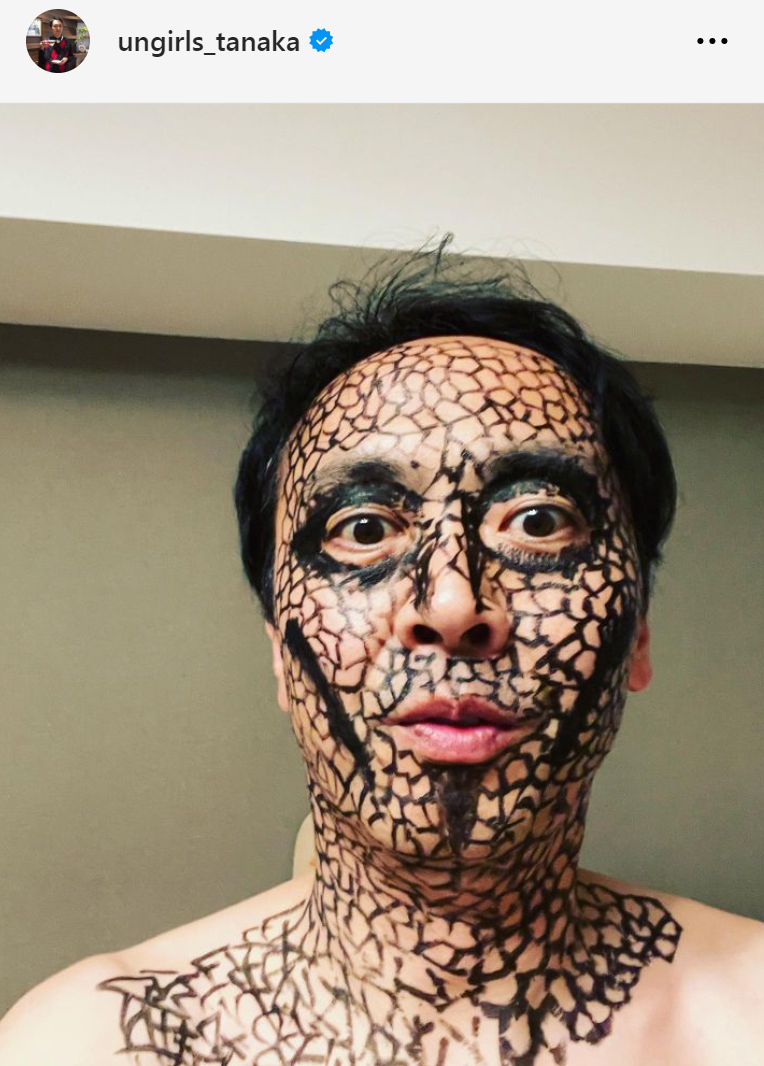 田中卓志のインスタグラムから