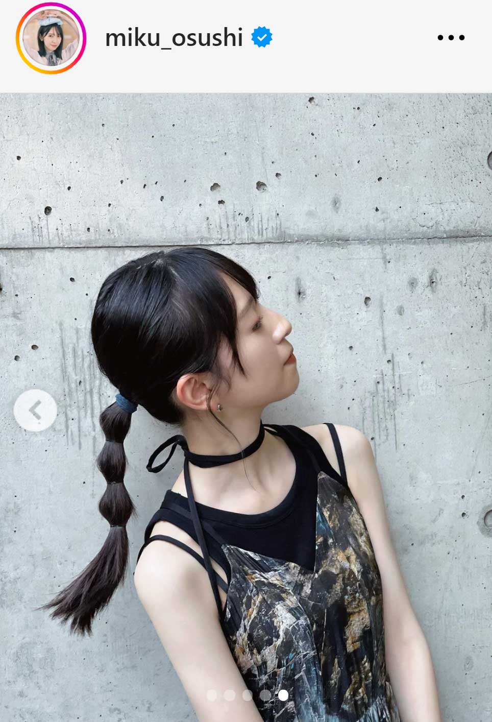 金村美玖のインスタグラムから