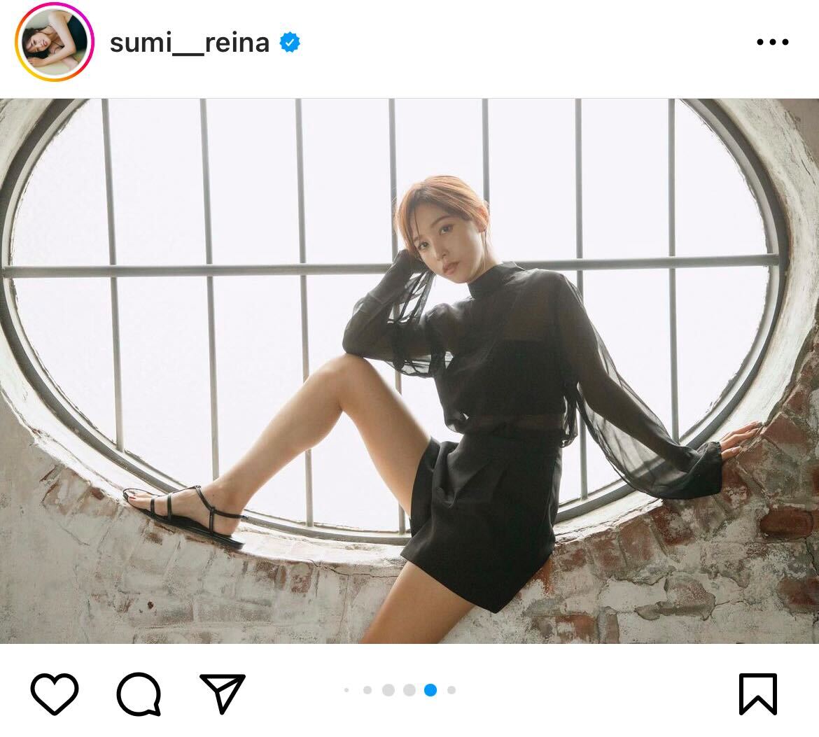 鷲見玲奈インスタグラムから