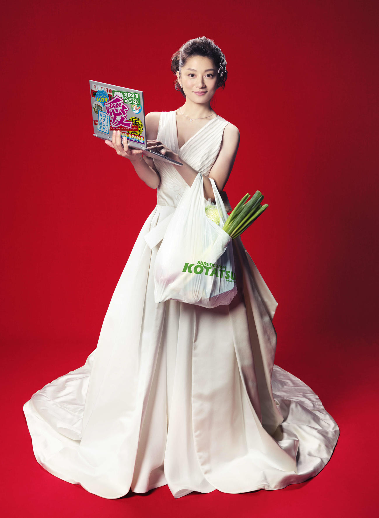 10月期日本テレビ系水曜ドラマ「コタツがない家」で主演を務める小池栄子