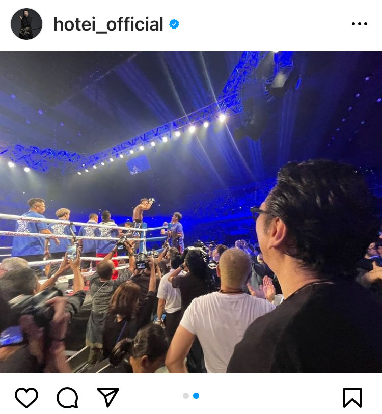 布袋寅泰のインスタグラムから