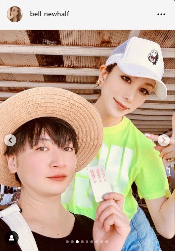 ベルのインスタグラムから
