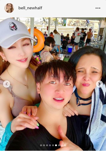 ベルのインスタグラムから