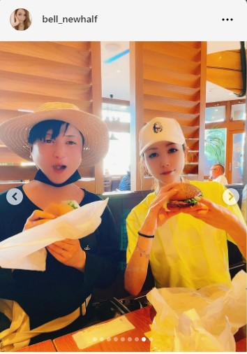 ベルのインスタグラムから