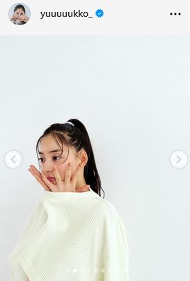 新木優子のインスタグラムから