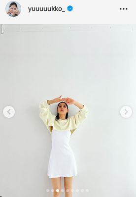 新木優子のインスタグラムから