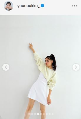 新木優子のインスタグラムから