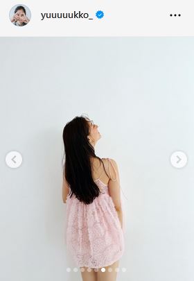 新木優子のインスタグラムから