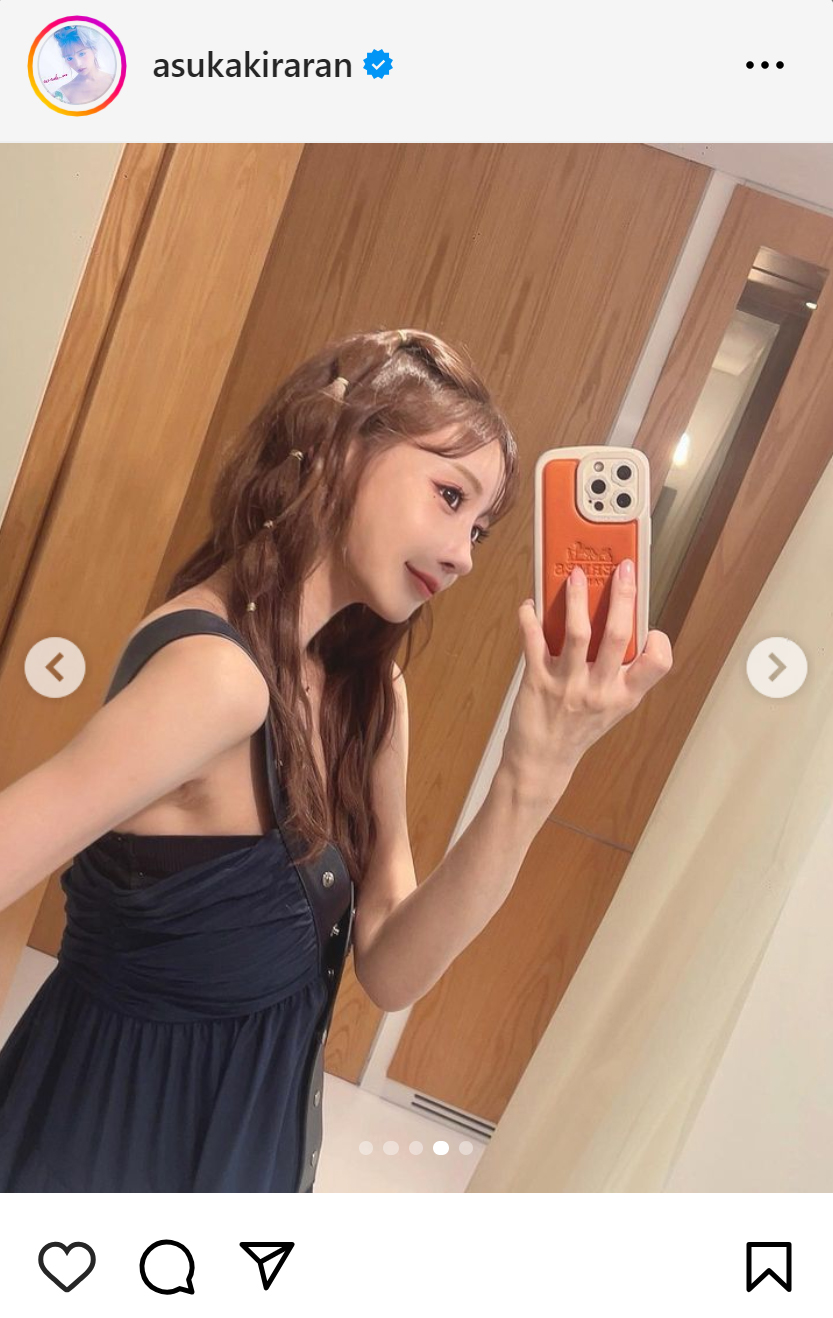 明日香キララのインスタグラムから