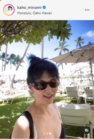 南果歩のインスタグラムから