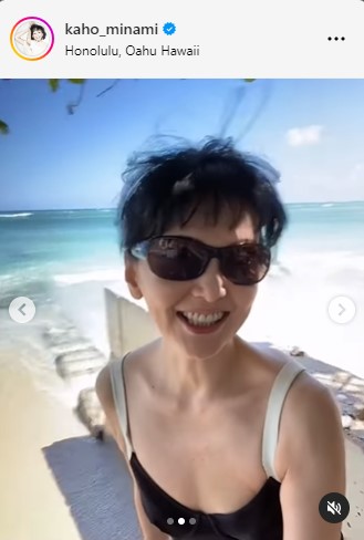 南果歩のインスタグラムから