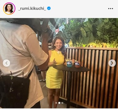 深津瑠美さんのインスタグラムから