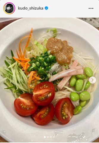 工藤静香のインスタグラムから