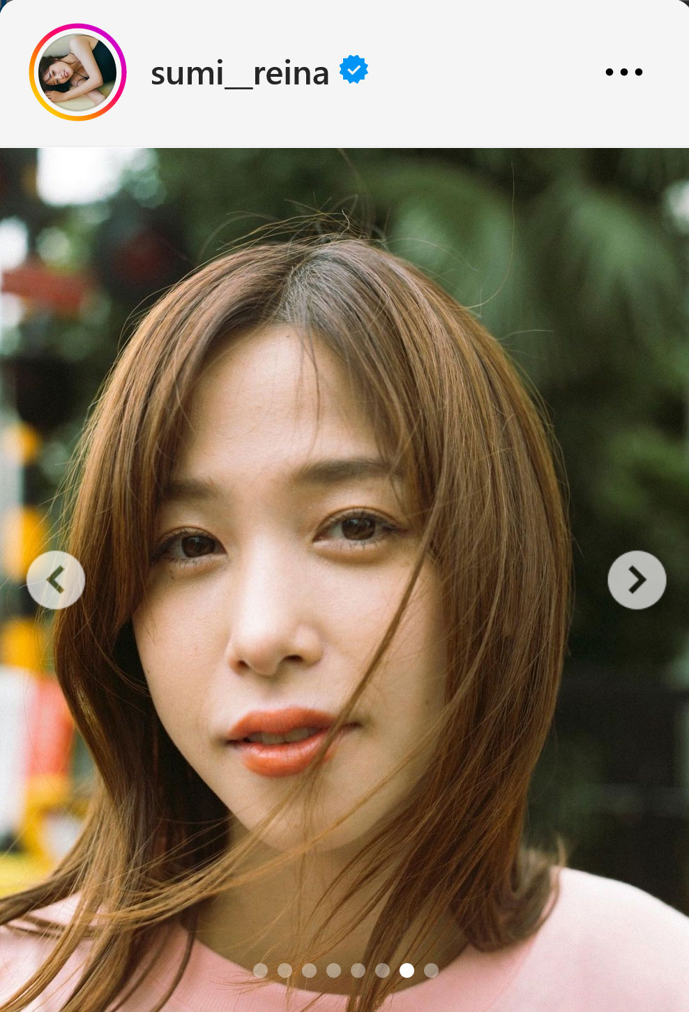 鷲見玲奈インスタグラムから