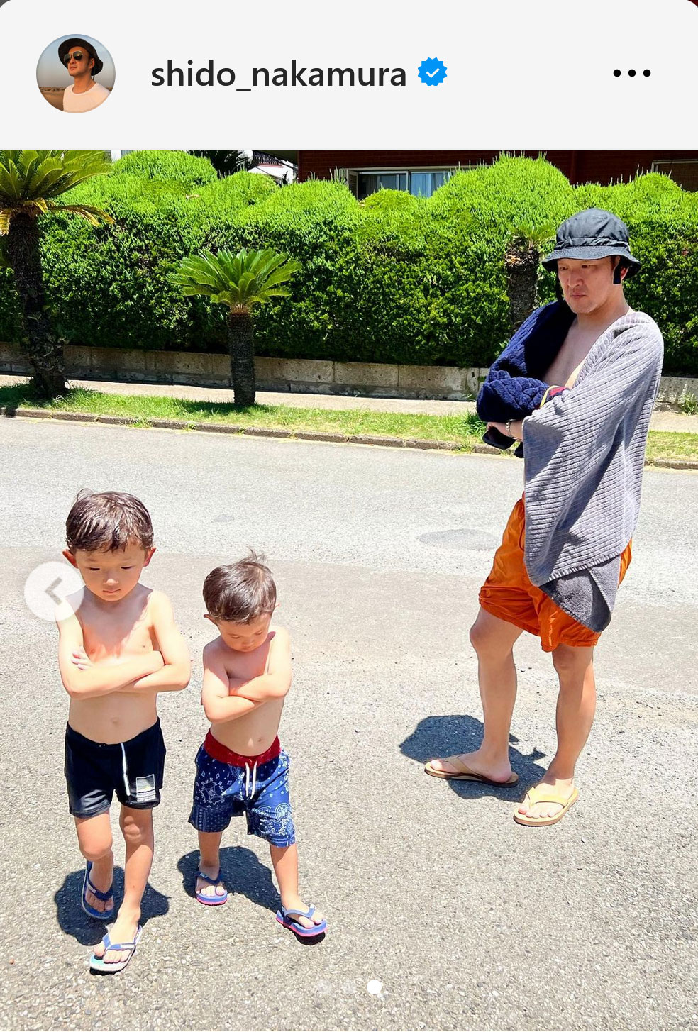 中村獅童インスタグラムから