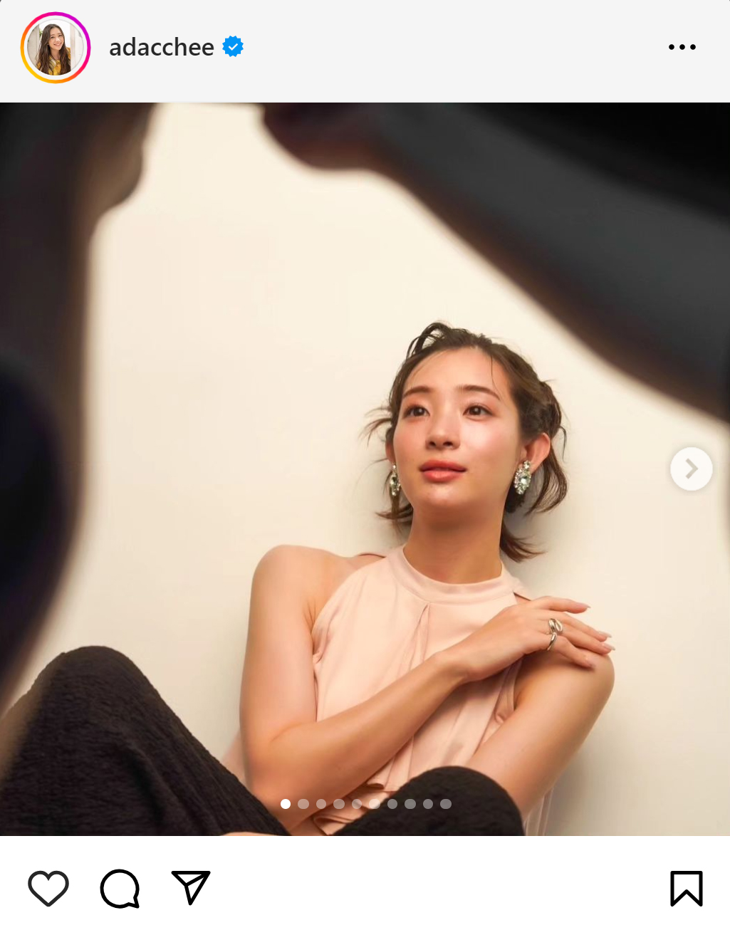 足立梨花のインスタグラムから