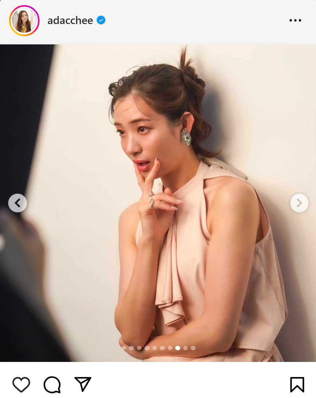 足立梨花のインスタグラムから